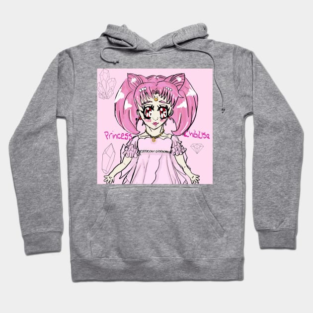 Chibiusa fanart Hoodie by Crimson Rose